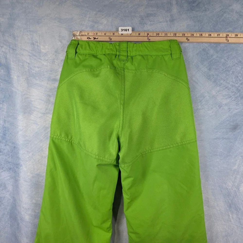 Arctix Youth Snow Pants Lime Green Insulated Ski Snowboard Size Medium M 10-12